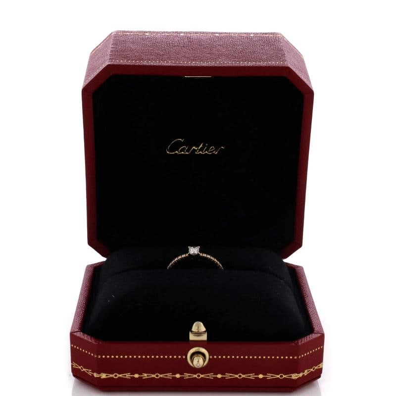 Cartier Etincelle de Cartier Ring 18K Yellow Gold with Princess Cut Diamond - 2
