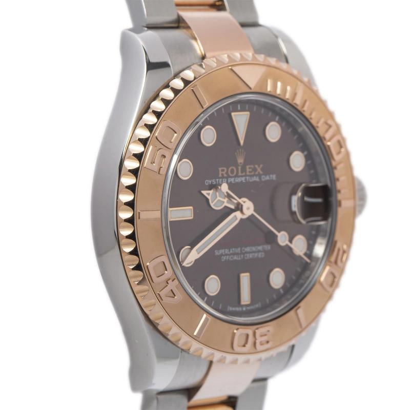 Rolex Yacht-Master 268621 Oyster RG Two Tone Auto Black Dial Unisex Watch 37mm - 3
