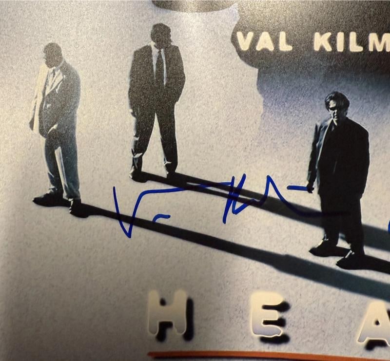 Val Kilmer Al Pacino Robert DeNiro Signed 11x17 Heat PhotoPoster Beckett Witness - 4