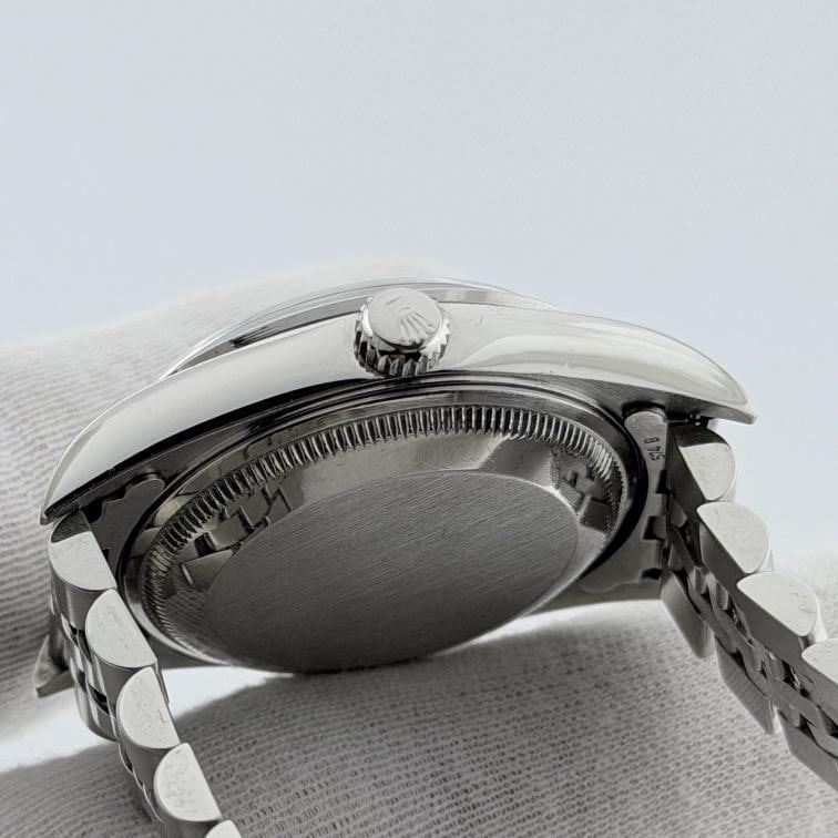 Rolex Date 15200 34mm Silver Dial Stainless Steel Jubilee - 5
