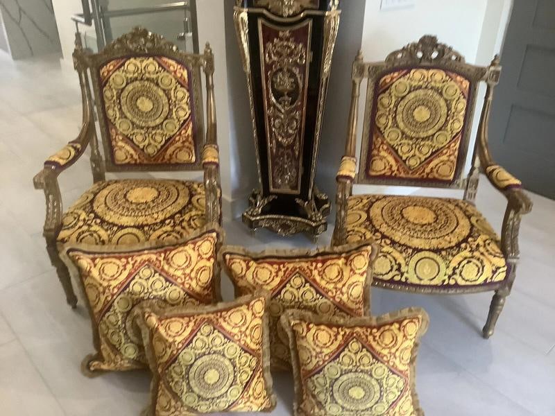 ATELIER VERSACE CUSTOM MADE SET OF 4 PILLOWS 2-SZ18Ã¢â‚¬Â18 - 5