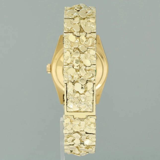 Rolex 18238 President Day-Date Champagne Nugget Double Quickset Yellow Gold - 5