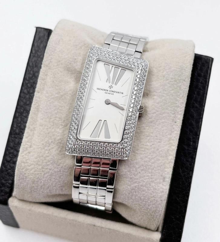 Vacheron Constantin Ladies Cambree Asymmetric 25515/U01G-9233 18K White Gold - 2