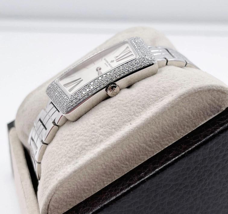 Vacheron Constantin Ladies Cambree Asymmetric 25515/U01G-9233 18K White Gold - 5
