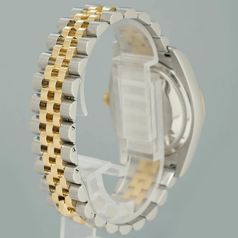 2013 PAPERS MINT Rolex 116233 DateJust Jubilee 36mm Two Tone Gold Silver Stick - 6
