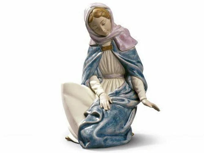 NAO BY LLADRO 8-PIECE GRES PORCELAIN NATIVITY SET BRAND NIB CHRISTMAS - 4