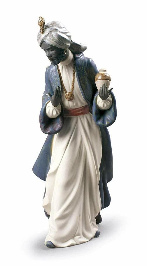 NAO BY LLADRO 8-PIECE GRES PORCELAIN NATIVITY SET BRAND NIB CHRISTMAS - 7