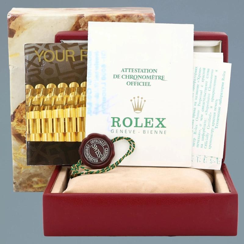 PAPERS Ladies Rolex DateJust Silver Sigma President 26mm 6917 White Gold Watch - 7