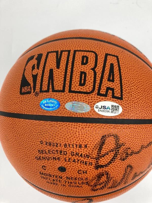 1969 - 1970 New York Knicks NBA Champs Team Signed Basketball JSA COA - 11