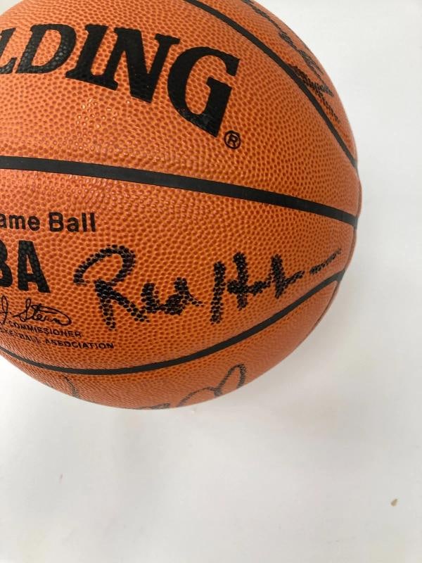 1969 - 1970 New York Knicks NBA Champs Team Signed Basketball JSA COA - 7
