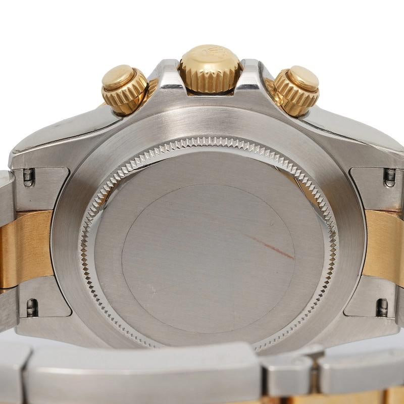 Rolex Daytona 116523 Oyster Two Tone YG Scrambled Blue Racing Dial Auto Men 40mm - 6