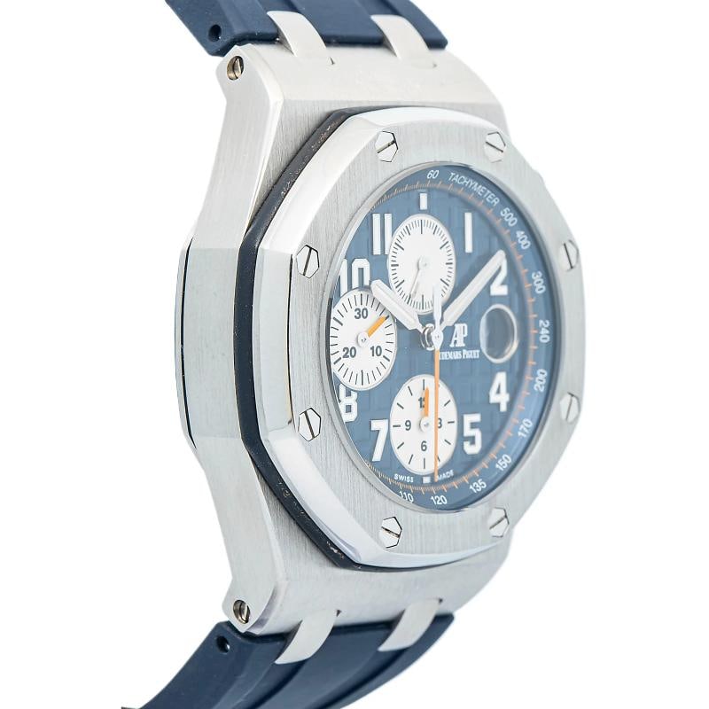 Audemars Piguet Royal Oak Offshore 26470ST SS Blue Dial Auto Men's Watch 42mm - 4