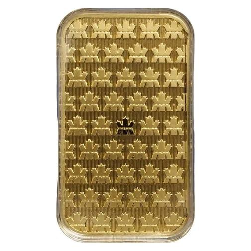 1 oz Gold Royal Canadian Mint Bar .9999 Fine in Sealed Assay Card - 4
