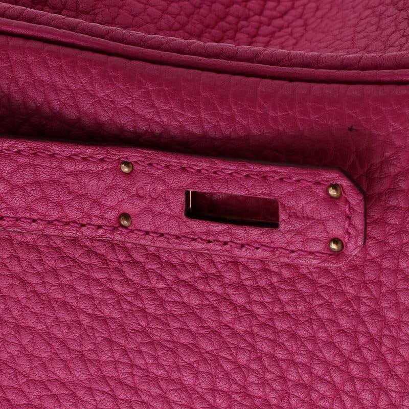 Hermes Birkin Handbag Pink Fjord with Gold Hardware 30 - 7