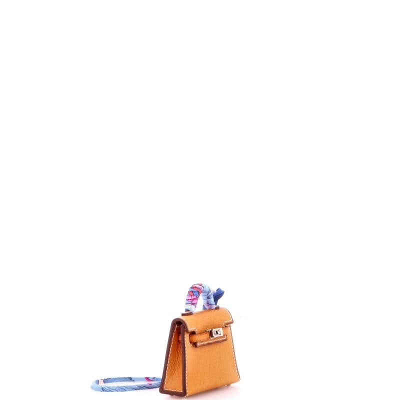 Hermes Kelly Twilly Bag Charm Peau Porc - 2