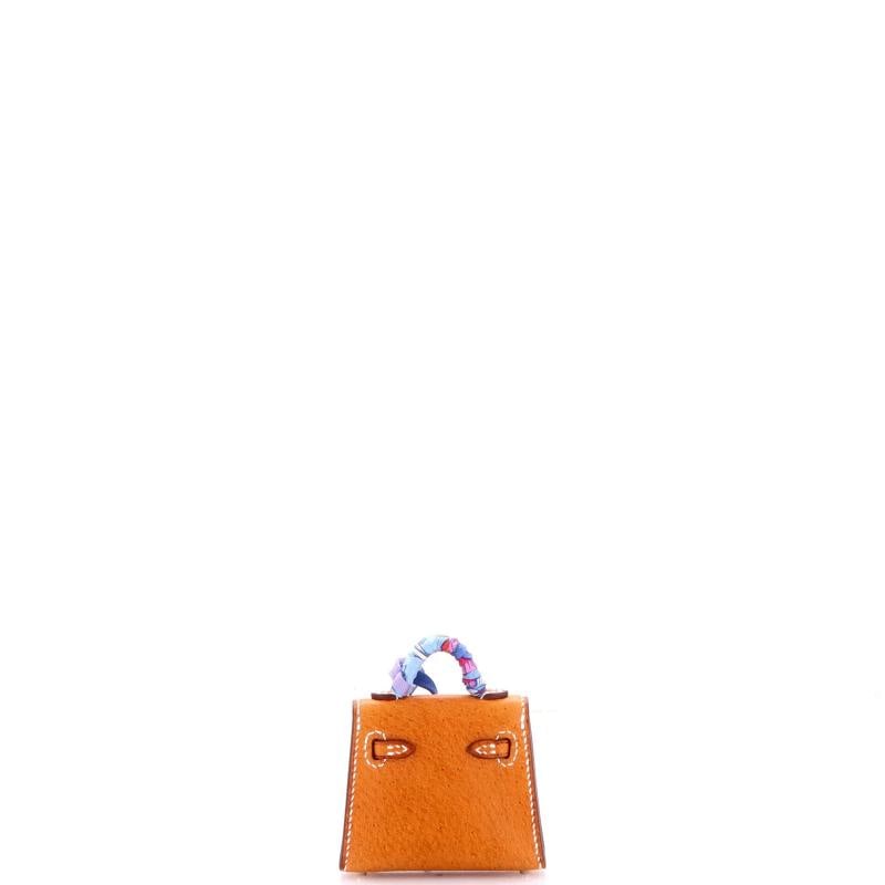 Hermes Kelly Twilly Bag Charm Peau Porc - 3