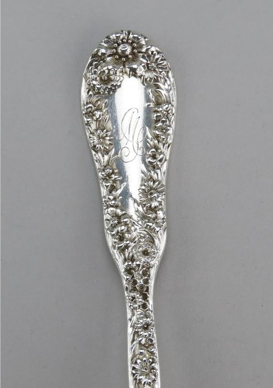12 Fabulous Dominick Haff No10 pattern Sterling Silver Dinner Forks 7 3/4 Inches - 3