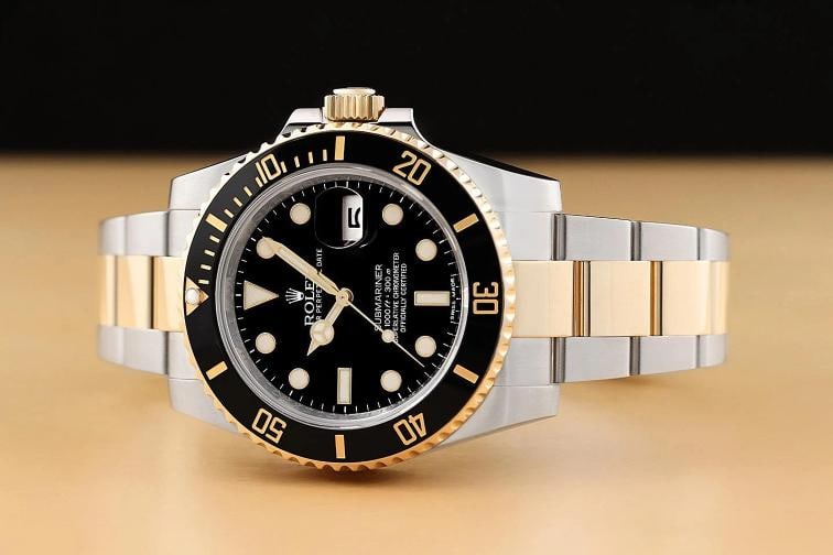 2014 CARD ROLEX SUBMARINER DATE 116613LN 40MM 18K GOLD STEEL CERAMIC BLACK WATCH - 2