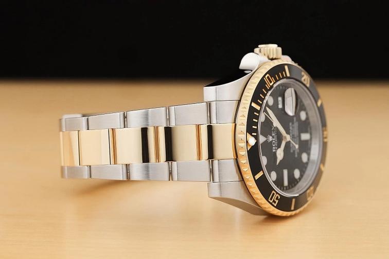 2014 CARD ROLEX SUBMARINER DATE 116613LN 40MM 18K GOLD STEEL CERAMIC BLACK WATCH - 8