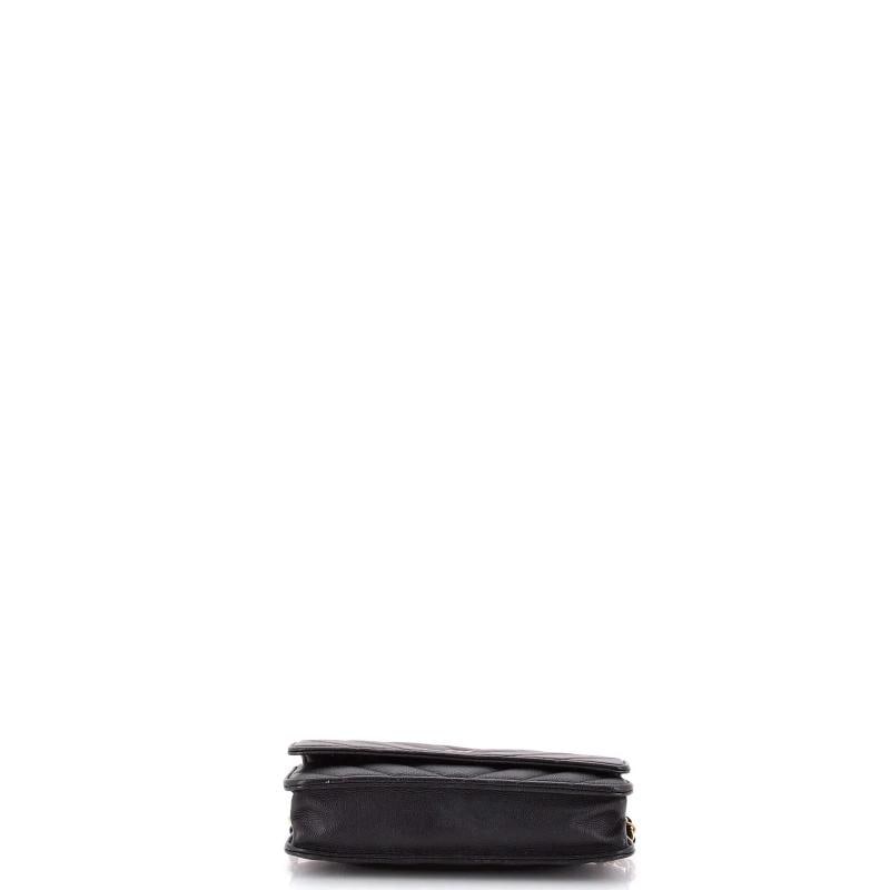 Chanel Ancient Greek Charm Wallet on Chain Chevron Caviar - 4