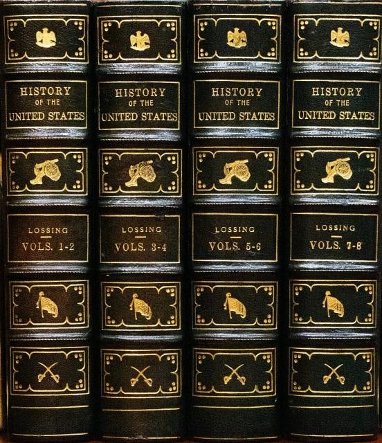 Benson J Lossing / Lossing's History of the United States 1909: Author: Benson J. Lossing,Country of Origin: United States of America,Publisher: Lossing History Company,Year Printed: 1909,Special Attributes: Illustrated,Binding: Leather Lossing's History of the Un