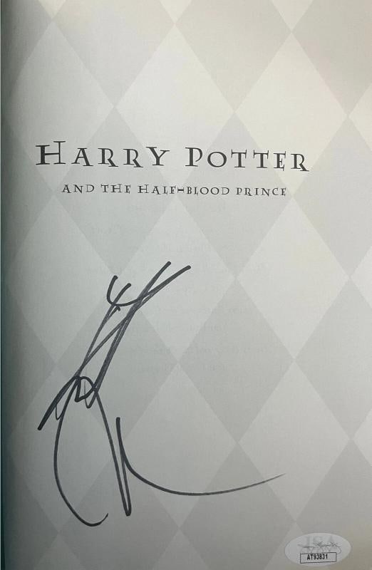 Daniel Radcliffe signed Harry Potter Hard Cover Book Set 1-7 JSA COA Rare - 6