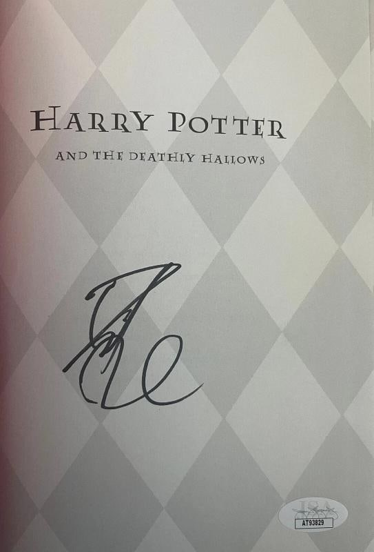 Daniel Radcliffe signed Harry Potter Hard Cover Book Set 1-7 JSA COA Rare - 7