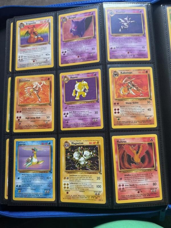 Pokemon Fossil 100% Complete Master Set 62/62 WOTC Vintage 1999 Holo Rare - 3