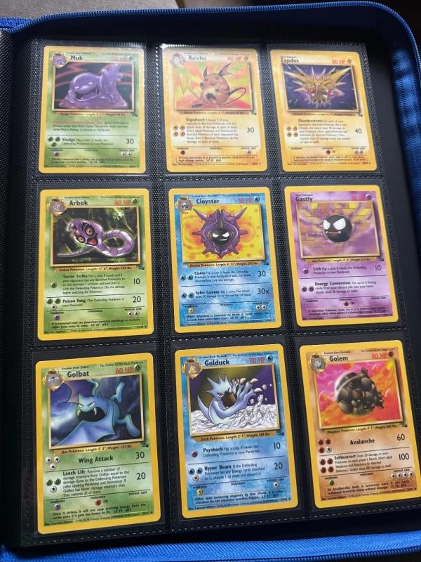 Pokemon Fossil 100% Complete Master Set 62/62 WOTC Vintage 1999 Holo Rare - 4