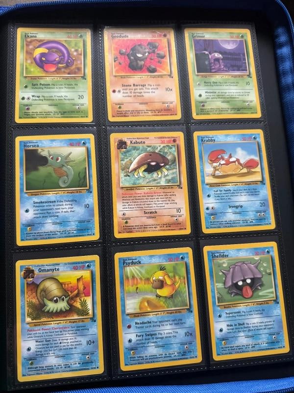 Pokemon Fossil 100% Complete Master Set 62/62 WOTC Vintage 1999 Holo Rare - 6