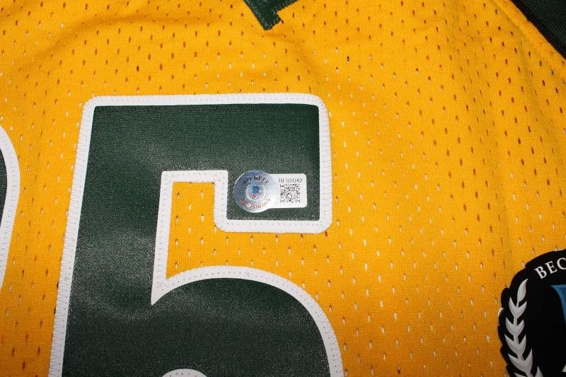 KEVIN DURANT SIGNED SEATTLE SUPERSONICS ADIDAS SWINGMAN JERSEY XXL BECKETT COA - 5