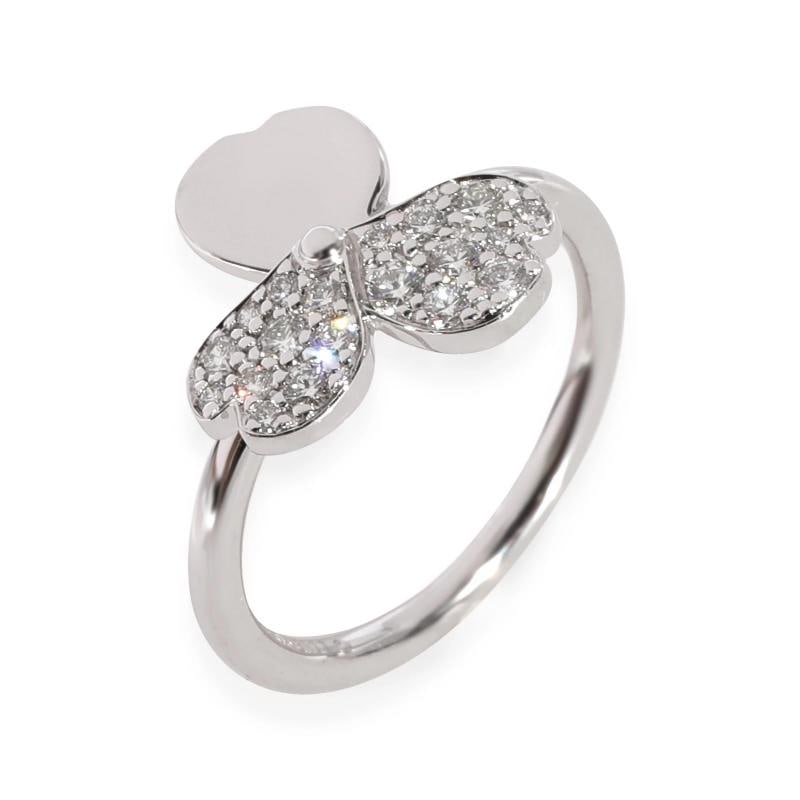 Tiffany & Co. Paper Flowers Diamond Ring in Platinum 0.16 CTW - 4