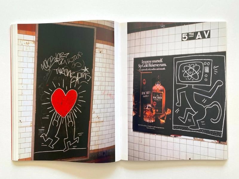 KEITH HARING RARE VINTAGE 1992 1ST EDITION COLLECTOR'S SOFTCOVER POP ART BOOK - 7