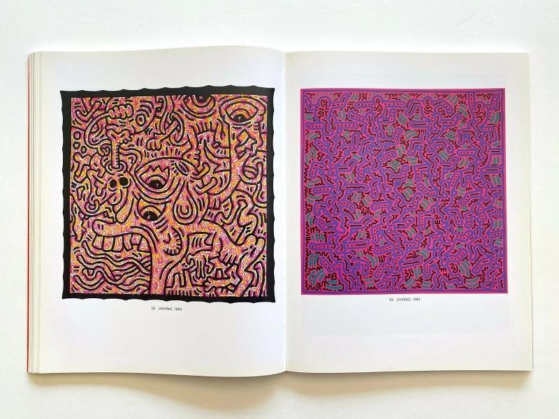 KEITH HARING RARE VINTAGE 1992 1ST EDITION COLLECTOR'S SOFTCOVER POP ART BOOK - 8