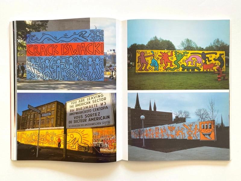 KEITH HARING RARE VINTAGE 1992 1ST EDITION COLLECTOR'S SOFTCOVER POP ART BOOK - 9