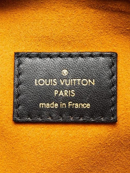 Louis Vuitton Black Monogram Embossed Leather Coussin MM Bag - 9