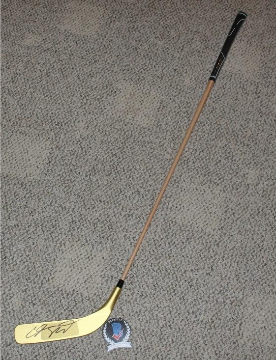 ADAM SANDLER SIGNED HAPPY GILMORE MOVIE HOCKEY STICK PUTTER 2 BECKETT COA - 3