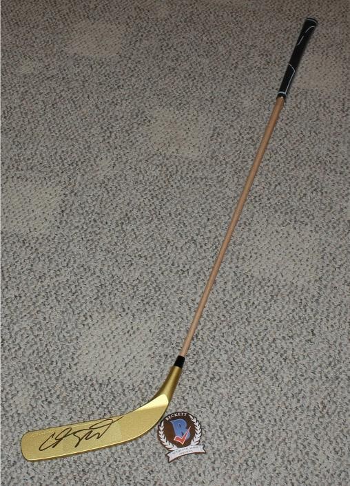 ADAM SANDLER SIGNED HAPPY GILMORE MOVIE HOCKEY STICK PUTTER 2 BECKETT COA - 8