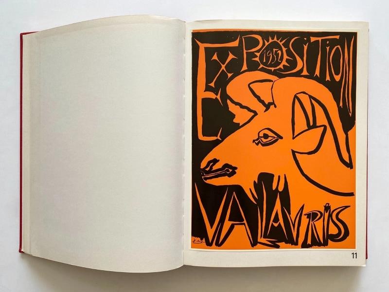 "PICASSO'S POSTERS" RARE 1971 1ST ED LITHO PRINT XL LANDMARK VOLUME HC ART BOOK - 5