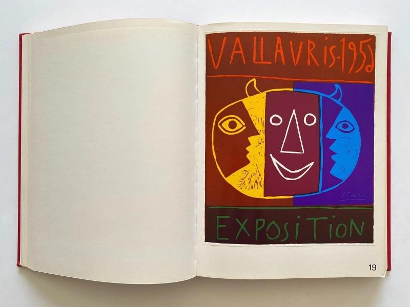 "PICASSO'S POSTERS" RARE 1971 1ST ED LITHO PRINT XL LANDMARK VOLUME HC ART BOOK - 6