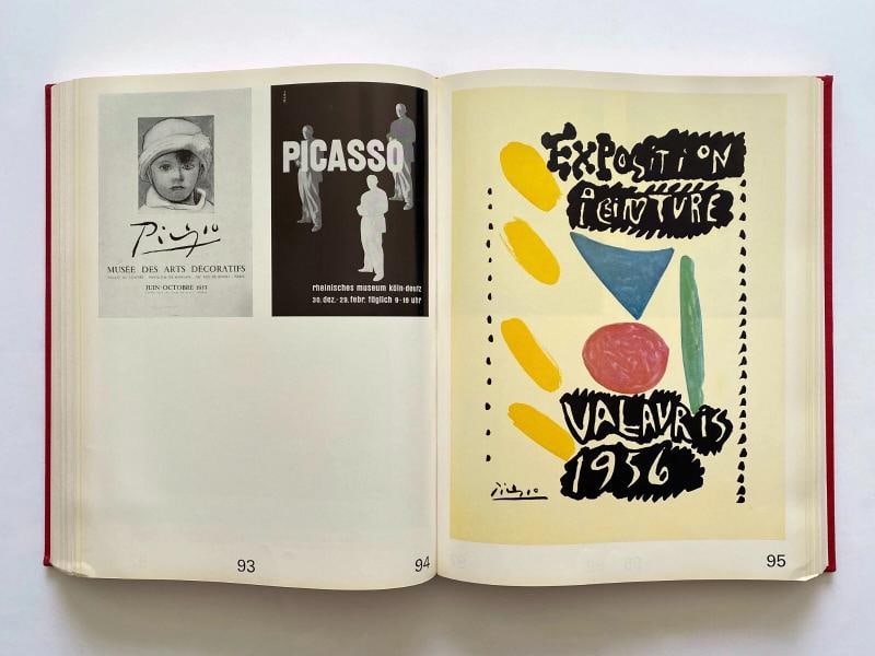 "PICASSO'S POSTERS" RARE 1971 1ST ED LITHO PRINT XL LANDMARK VOLUME HC ART BOOK - 9
