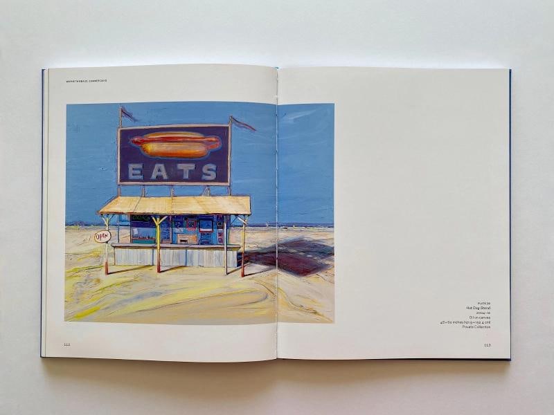 WAYNE THIEBAUD " SUMMER DAYS " 1ST ED LITHO PRINT HARDCOVER POP ART EXHIBIT BOOK - 11