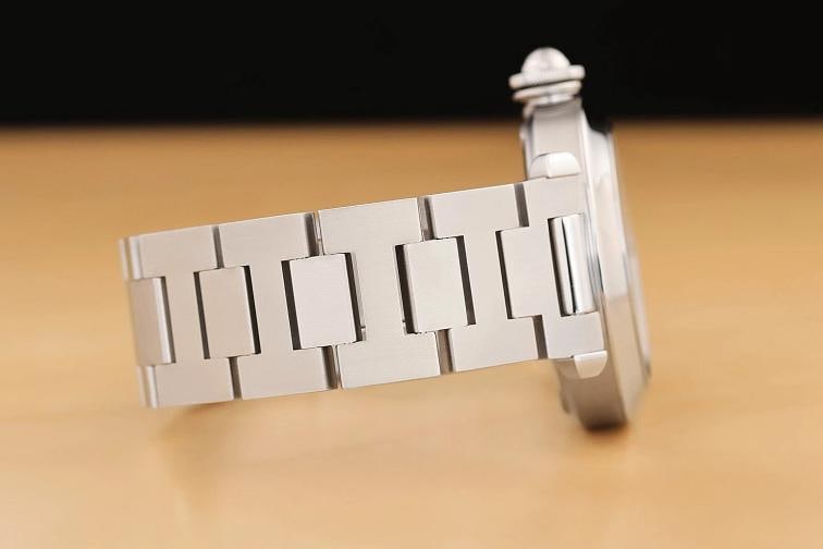 CARTIER UNISEX PASHA C BIG DATE W31044M7 35MM STAINLESS STEEL WATCH - 8