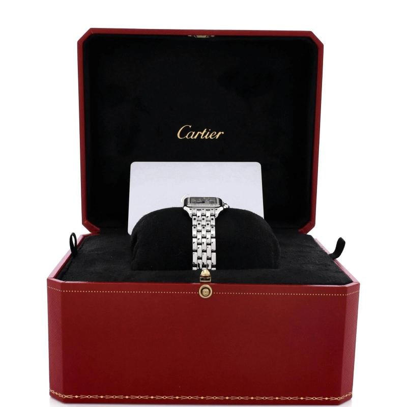 Cartier Panthere de Cartier Quartz Watch Stainless Steel with Diamond Bezel 22 - 2