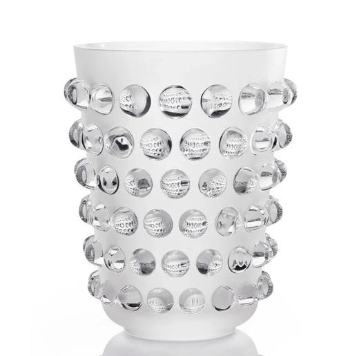 lalique Style Crystal Mossi Clear VaseH8Ã¢â‚¬Â Maker Unknown Ar: Condition: Used: An item that has been used previously. The item may have some signs of cosmetic wear, but is fully operational and functions as intended. This item may be a floor model or store