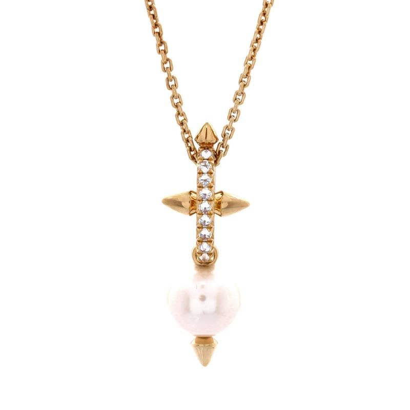 Tiffany & Co. x Pharrell Williams Titan Pendant Necklace 18K Yellow Gold: Condition: Pre-owned - Good,Brand: Tiffany & Co.,Main Stone: Diamond,Metal: 18K Yellow Gold,Metal Purity: 18K,Style: Pendant,Type: Necklace,Color: Yellow Gold,Material: 18K Yellow Gold, Diamond,