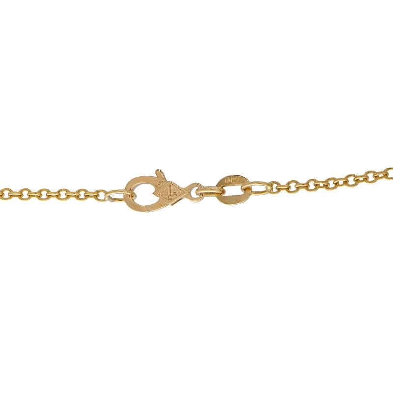 Van Cleef & Arpels Cosmo 18K Yellow Gold Diamond Pendant Necklace Small Model V - 3