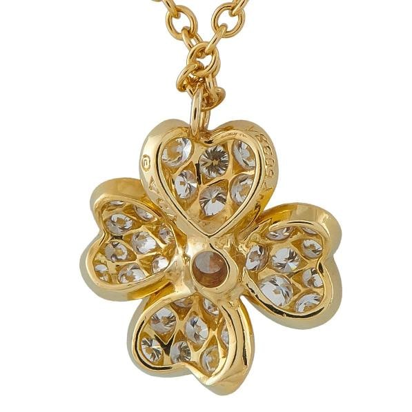 Van Cleef & Arpels Cosmo 18K Yellow Gold Diamond Pendant Necklace Small Model V - 4