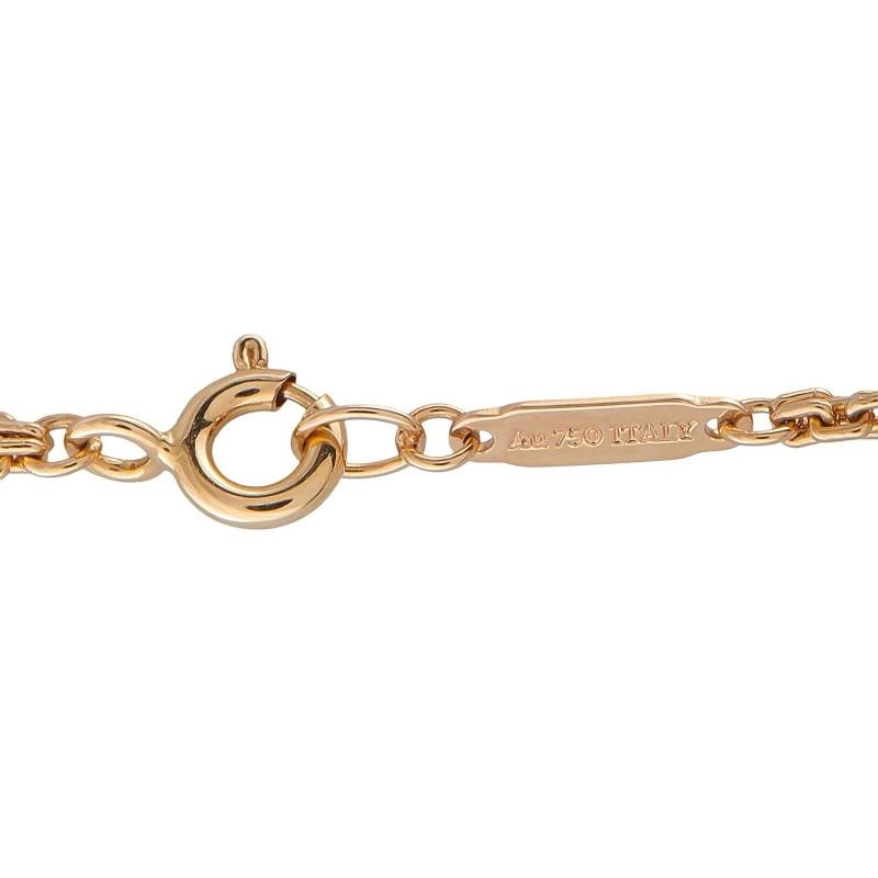 Tiffany & Co. HardWear 18K Rose Gold 0.74ct Diamond Double Link Large Pendant N - 4