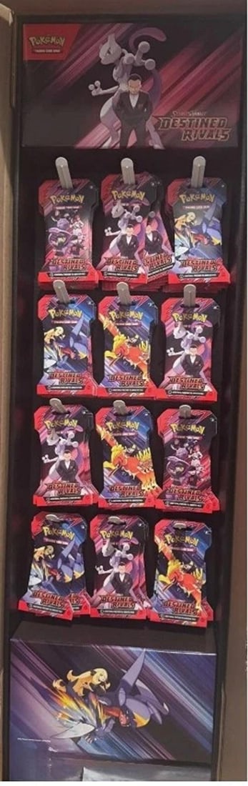 Destined Rivals Sleeved Booster Display Case with 96 Packs SEALED: Condition: New/Factory Sealed: A brand-new, unused, unopened, undamaged item (including handmade items). See the seller's listing for full details. ,Game: Pokemon,Set: Destined Rivals,Country of